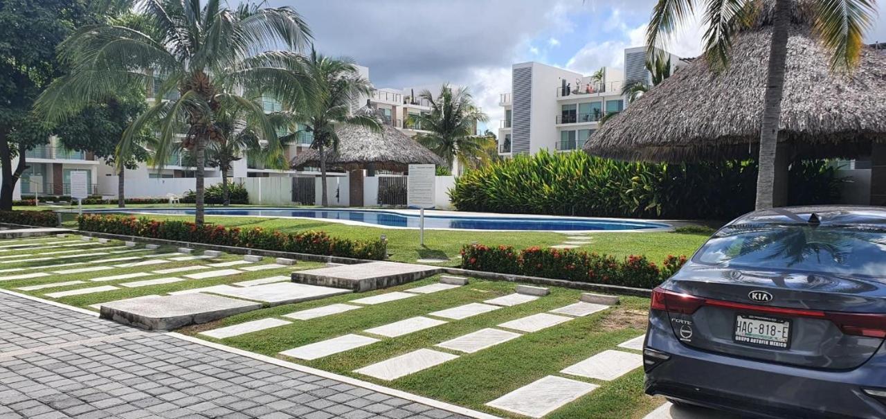 Plumbago Diamante Apartment Acapulco Bagian luar foto