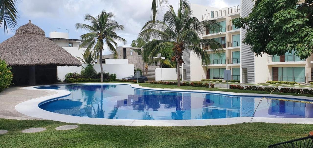 Plumbago Diamante Apartment Acapulco Bagian luar foto